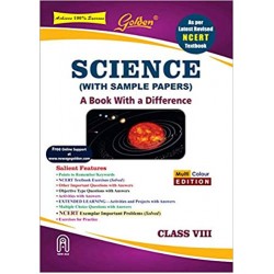 Golden Science: (With Sample Papers) A book with a Difference for Class-8